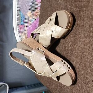 NWOT Corkys Wedge Heels